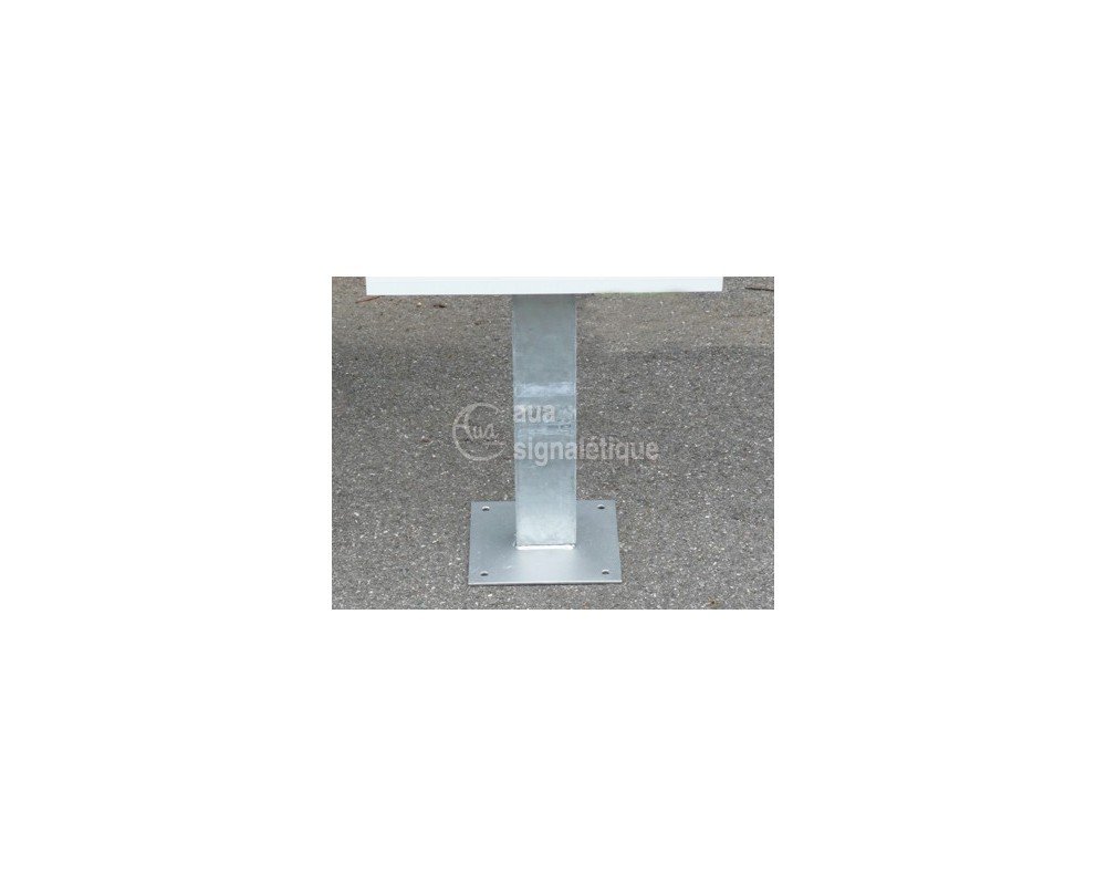 AUA SIGNALETIQUE - Fourreau platine 80X40 mm