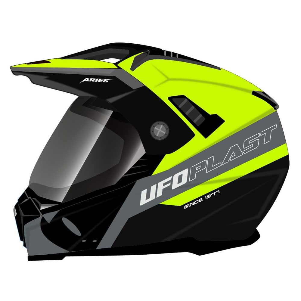 UFO PLAST CASCO ARIES GIALLO/NERO M
