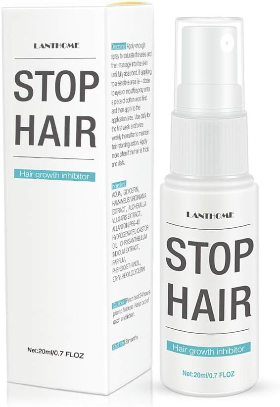 LANTHOME 20ml Hair Growth Inhibitor Body Permanent Hair Removal Hair Stop