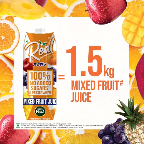 Image of Real Activ Mixed Fruit Juice - 1l
