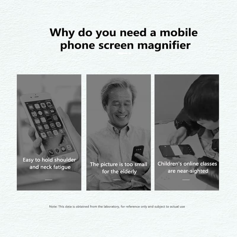 Miniatura 3 de 3D horizontal y vertical pantalla elevador plegable teléfono móvil pantalla amplificador, con función de protección ocular y función de ajuste de