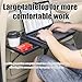 Snaweo Foldable RV Table, Car Steering Wheel Tray, Back Seat Headrest Steering Wheel, With Phone Holder Desk Food Table, For Car Laptop Mount Tray For Large Suvs, Trucks & Vans(3 In 1)