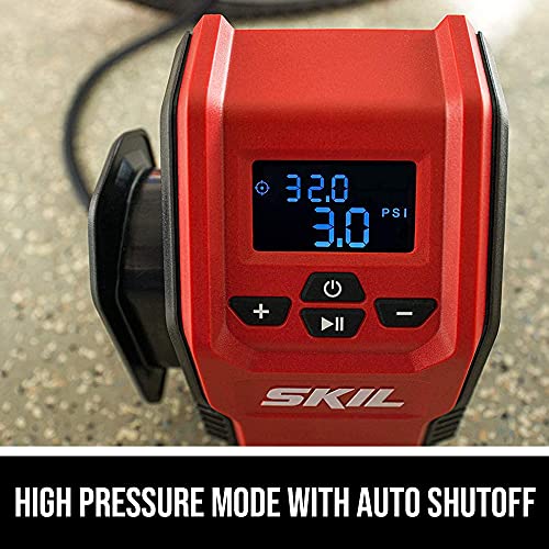 Image of SKIL PWR CORE 12V Compact Tire Inflator (Tool Only, Battery and Charger Not Included) - IF5943-00