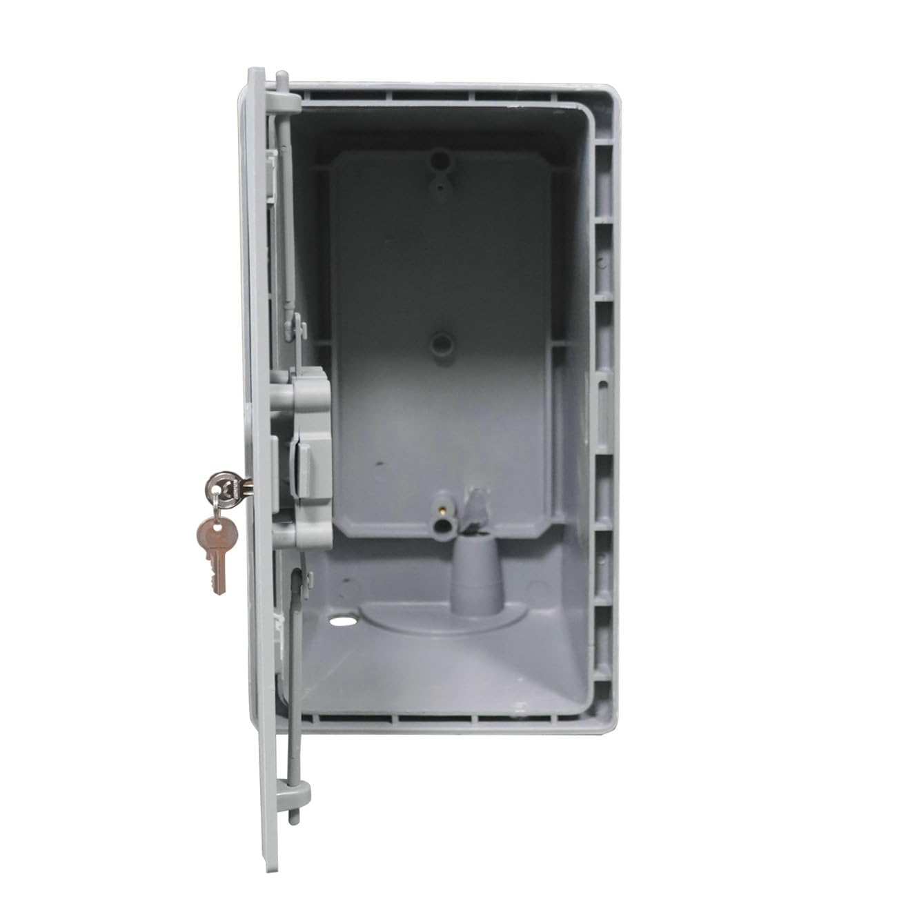 CSEGMI Contenitore per gruppo di misura integrato monofase a marchio Enel. Dimensioni 230x420x240 mm. Colore grigio.
