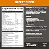 MTN OPS Slumber Sleep Aid for Muscle Recovery & Deep Sleep, Sleepy Cider Sleep Support Powder Drink Mix, 30 Servings