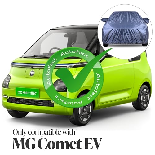 Image of Autofact Premium Car Cover for Comet | All Weather Water-Resistant Full Body Car Cover | Light-Weight Triple-Stitched Outdoor Shield with UV Protection, Dustproof & Heat-Resistant