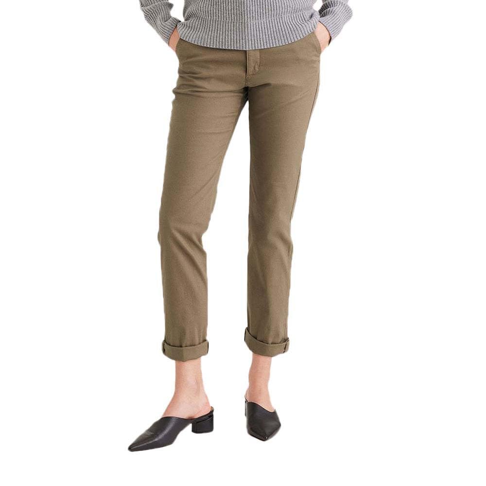 Dockers Women's Weekend Chino Slim Casual Chinos, Cub,