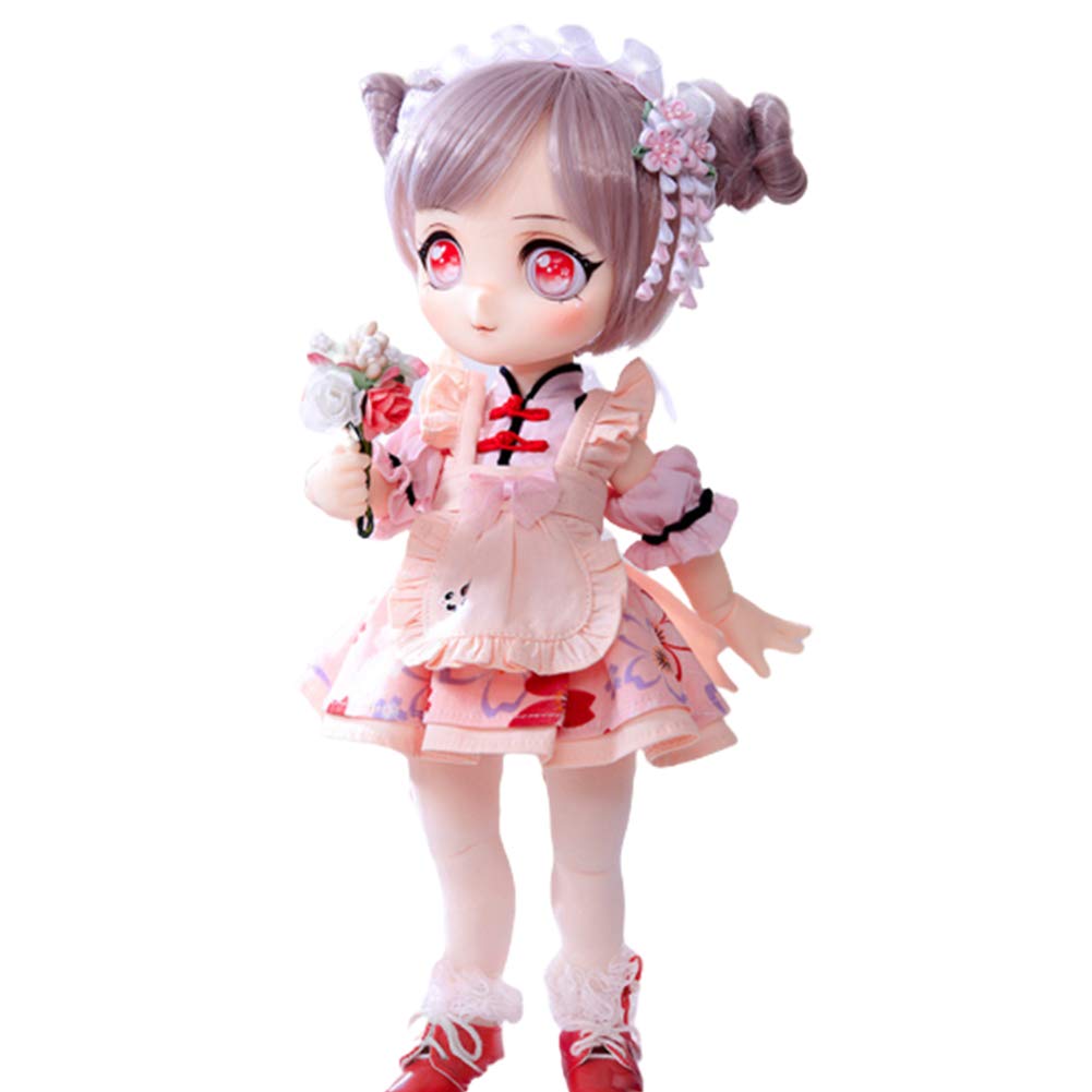 Buy BJD Dolls 12" 1/6 Anime twodimensional cute expression BJD Doll