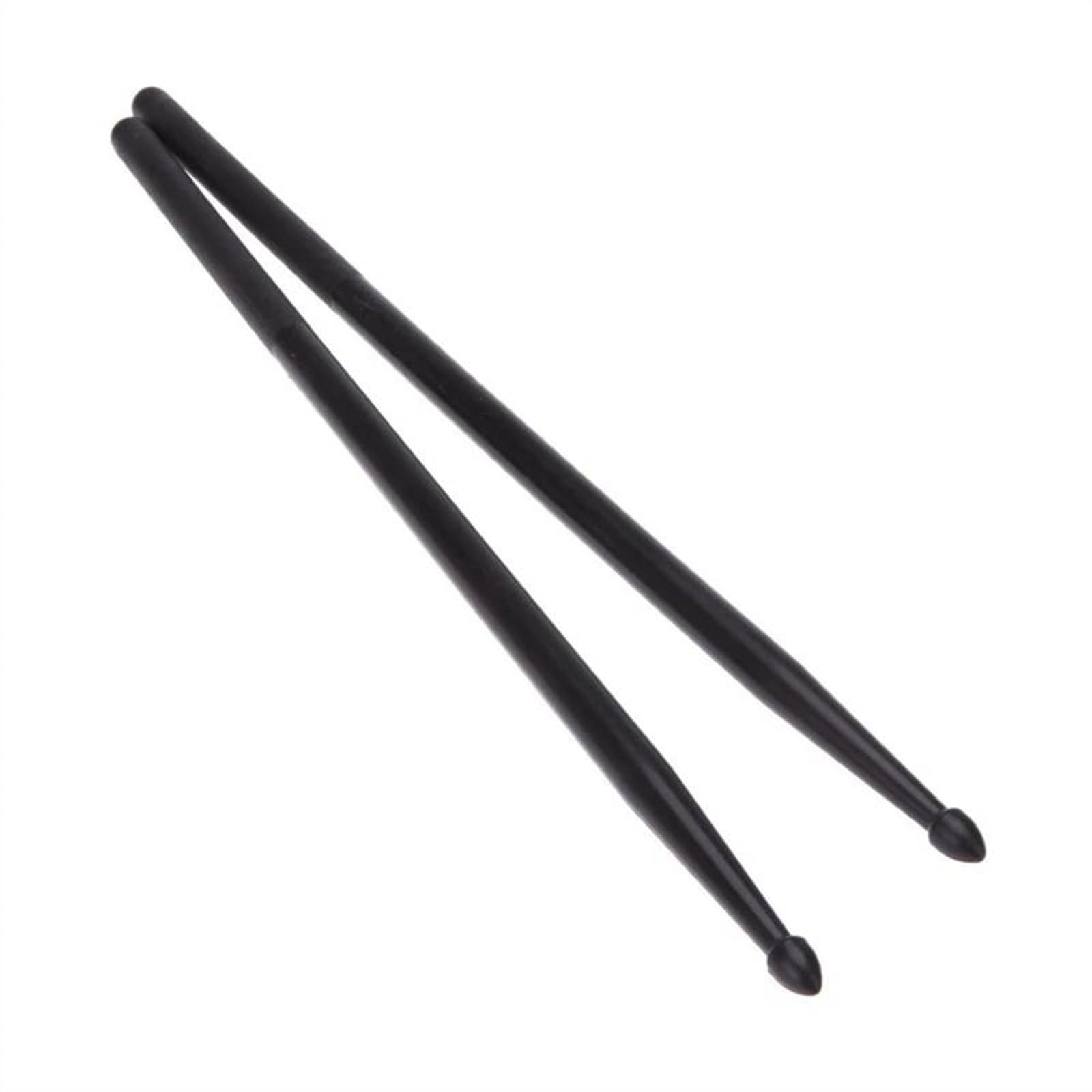 Schlagzeug-Zubehör 2 Paar Leichte, Langlebige Schwarze 5A-Trommelstöcke Aus Nylon Für Schlagzeug