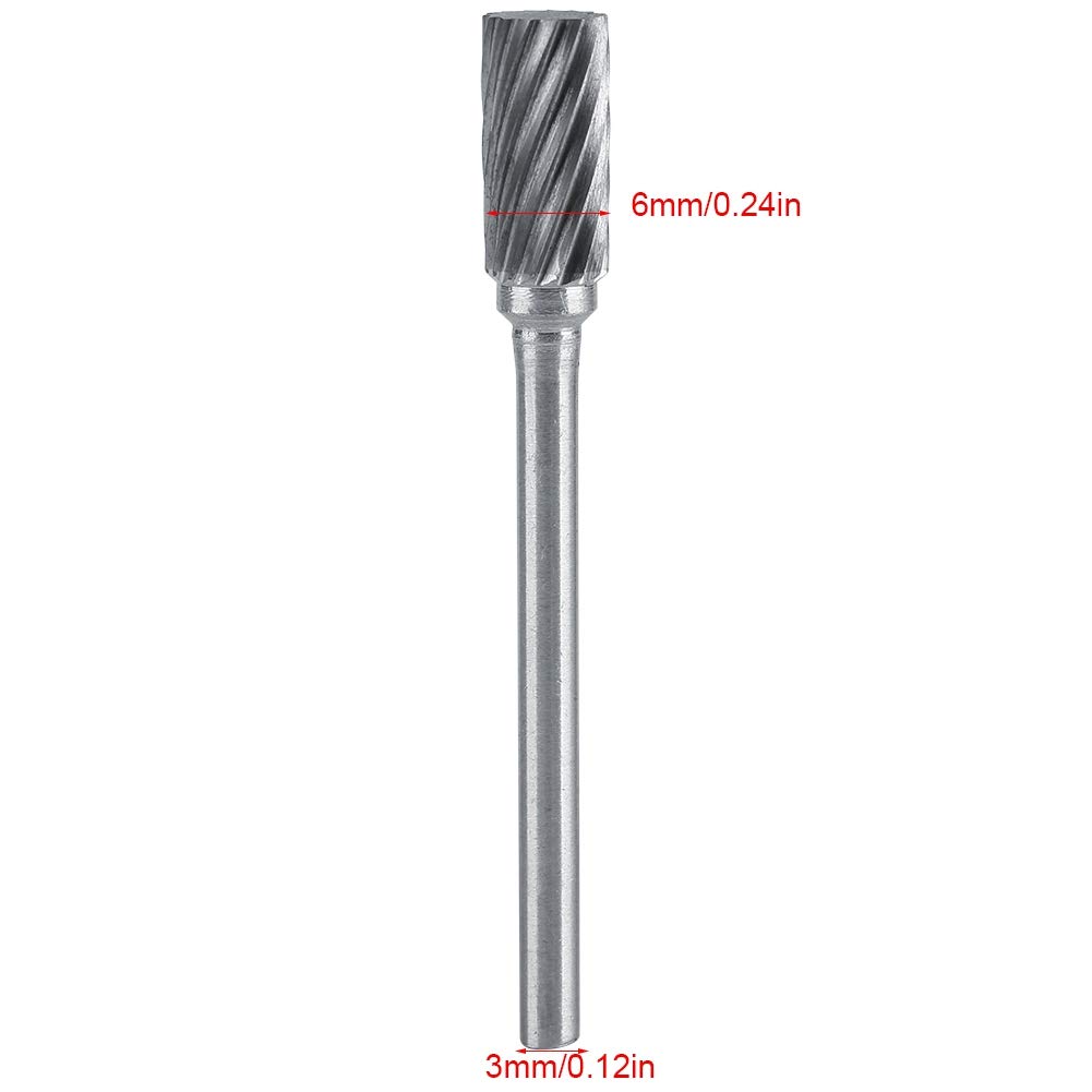 Set Frese Rotanti In Carburo Di Tungsteno - 10 Pezzi Per Intaglio Metalli E Legno