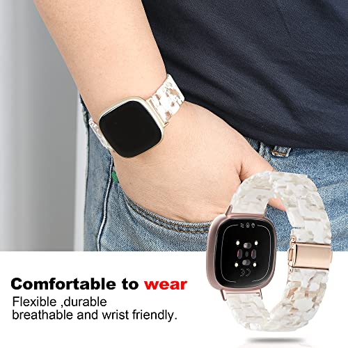 Correa de resina para Fitbit Versa 4 y Sense 2 miniatura 6
