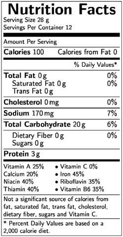 Cereal Instantáneo Cream of Wheat Original B and G, 1 Onza -- 144 por caja miniatura 2