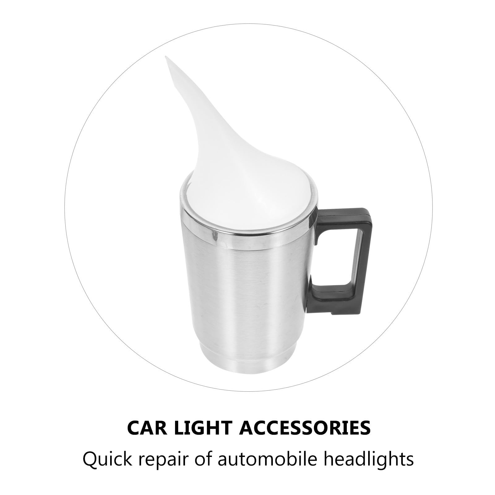 Kit de Restauración para Reparar Grietas de Faros de Coche con Solución de Recubrimiento y Cargador de Coche y Aumentar Resistencia al Amarillamiento
