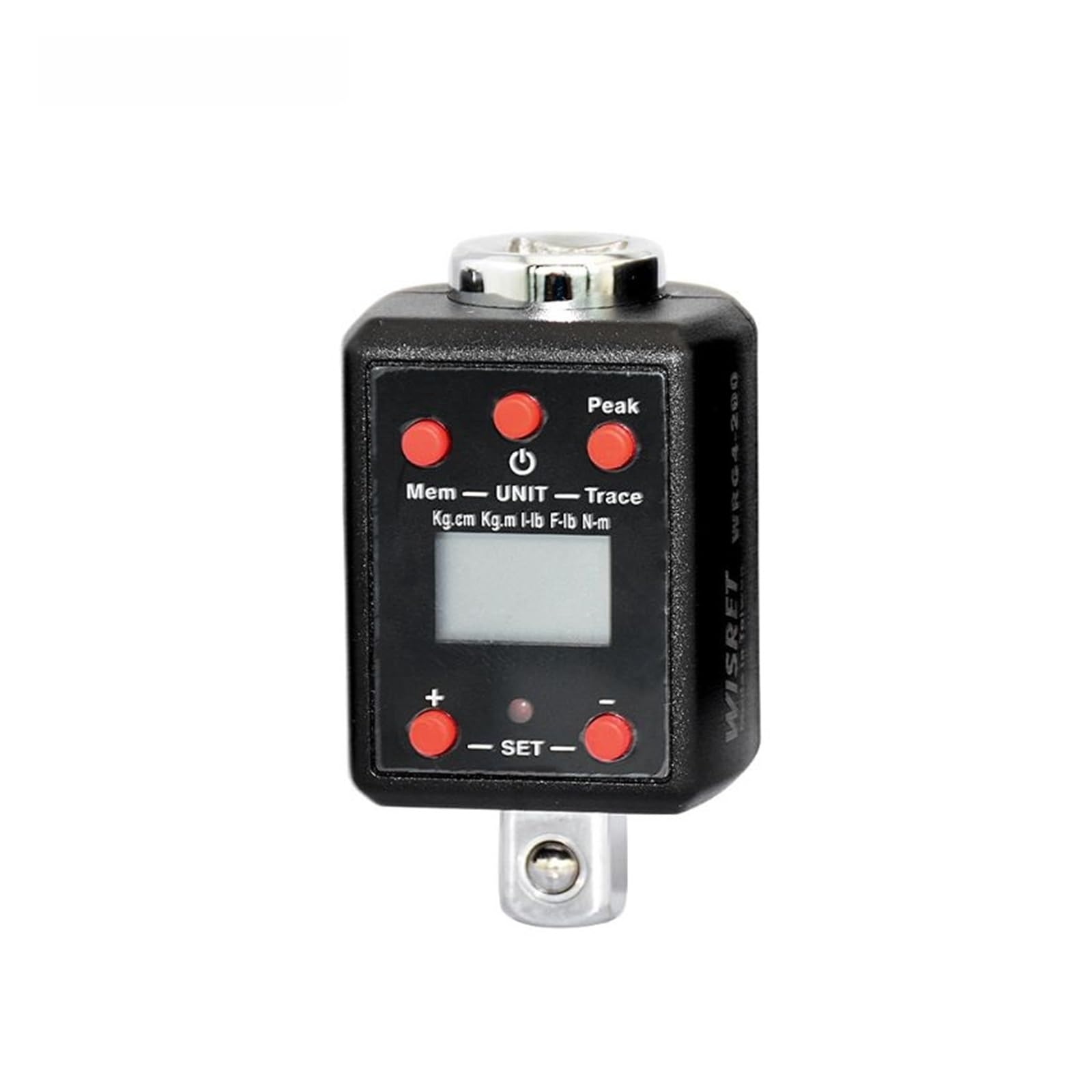 Clé dynamométrique numérique 6.8-135Nm avec adaptateur 1/2