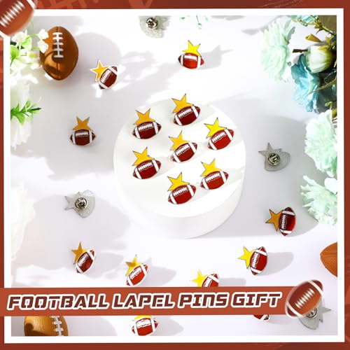 Image of Tondiamo Sports Ball Lapel Pin Bulk Baseball Football Softball Tennis Brooch for Team Training Backpack Hat Cloth Accessories