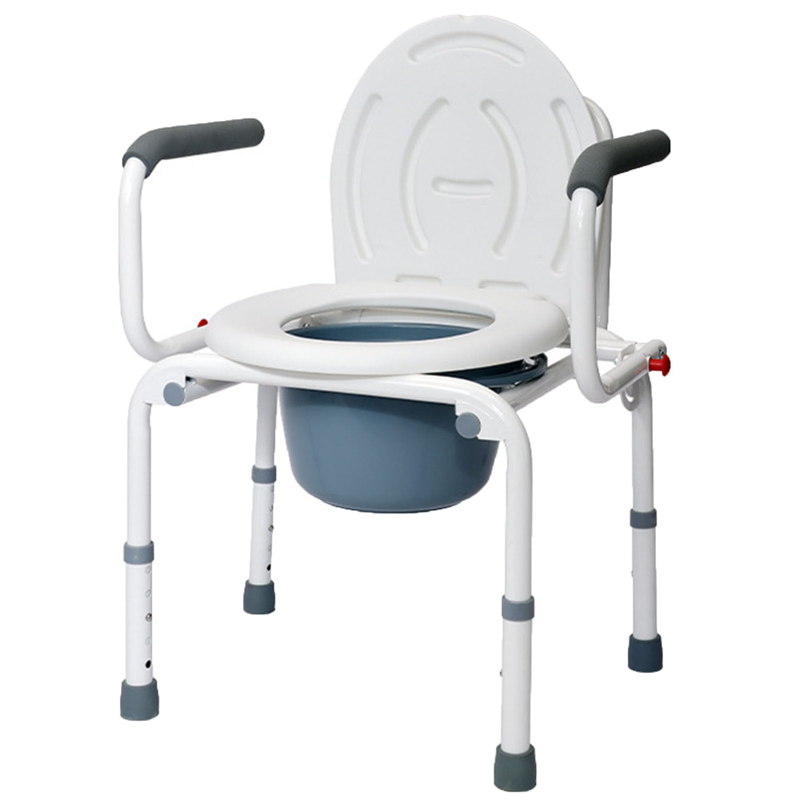 Chaise percée toilette PMR pour faciliter le transfert lit fauteuil