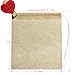 BSTEAN Tea Filter Bags Disposable Tea Infuser Drawstring Loose Leaf Tea with 100% Natural Unbleached Paper and Free Clip (100 PCS)