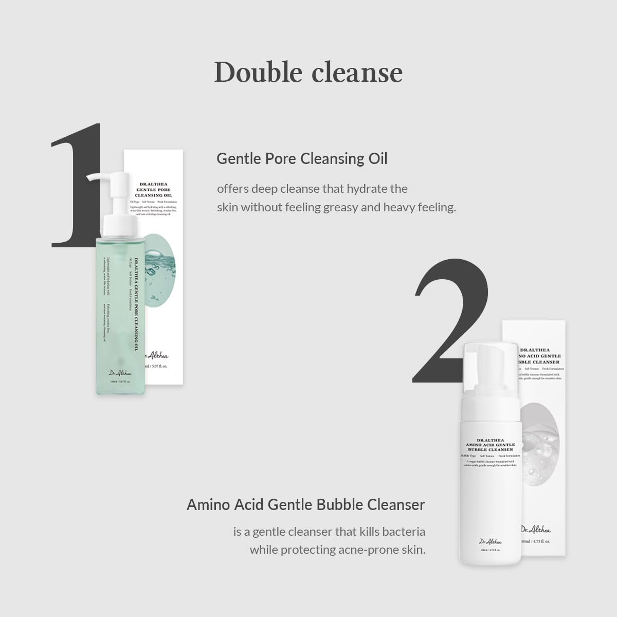 Dr.Althea Amino Acid Gentle Bubble Cleanser | Foam Cleanser | Daily Gentle Face Wash for Sensitive Skin | Vegan Korean Skin Care | 4.73 fl oz - Image 8