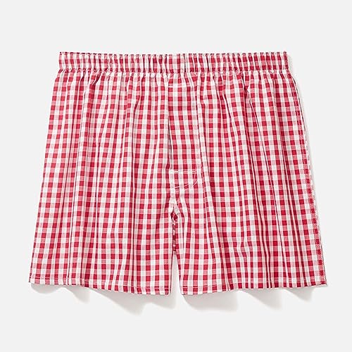 Mens Loose Fitting Underwear Pure Cotton Home Sleepwear Flat Angle Breathable Large Shorts Boxers And Briefs2