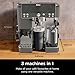 Ninja Luxe Premier 3-in-1 Coffee Machine, Latte, Cappuccino, Cold Brew & Espresso Maker With Built in Bean Grinder & Milk Frother, Easy to Use, 4 Automated Froth Presets, Gun Metal ES601UKGM
