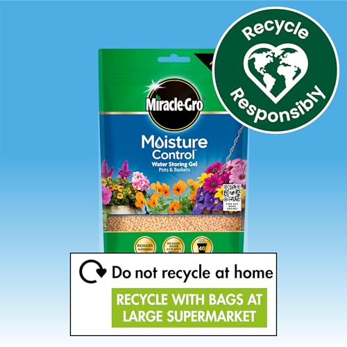 Miracle-Gro Moisture Control Water Storing Gel for Pots & Baskets, 200g