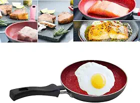 Mini Frigideira Para Ovos N14 Cerâmica Antiaderente Frita Sem Óleo Duralar