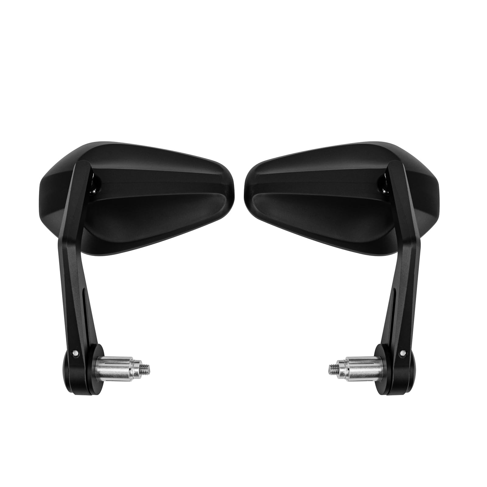 Retroviseur moto embout de Guidon universel E9 CNC 7/8" 22 mm, compatible avec Dirt Bike Adventure Quad ATV Bonneville Speed Street Scooter