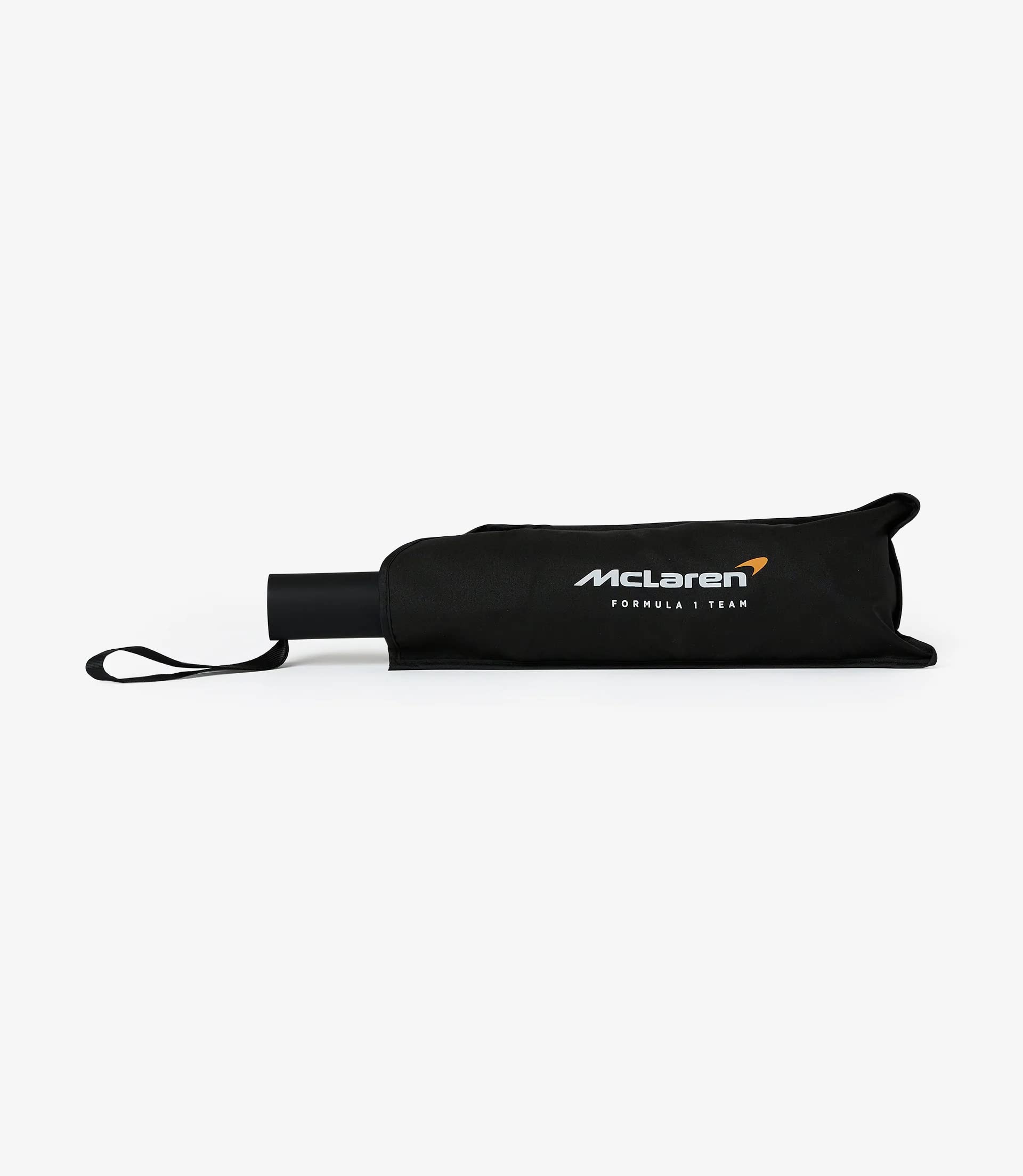 McLaren Ombrello telescopico compatto ufficiale F1 2022 nero, Nero , M