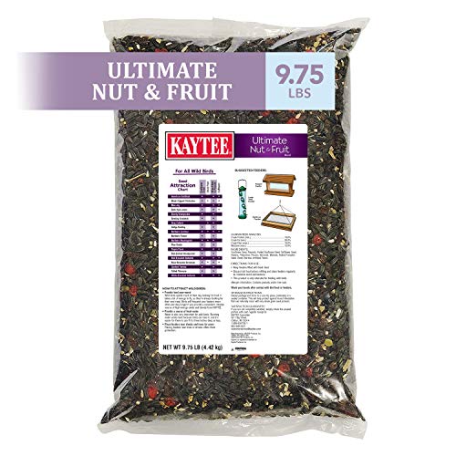 Kaytee 100539481 Wild Bird Food, 9.75lbs. Ultimate Nut and Fruit, None