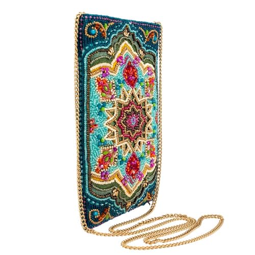 Mary Frances Venice Beaded Crossbody Cell Phone Bag Clutch Evening Purse for Weddings and Special Occasions, Multicolor3