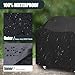 63 Inch Premium Outdoor Grill Cover Fit for Weber Genesis and Genesis II 300 Series 3-Burner Grills, BBQ Covers for Outside, Heavy Duty Waterproof Fade Resistant
