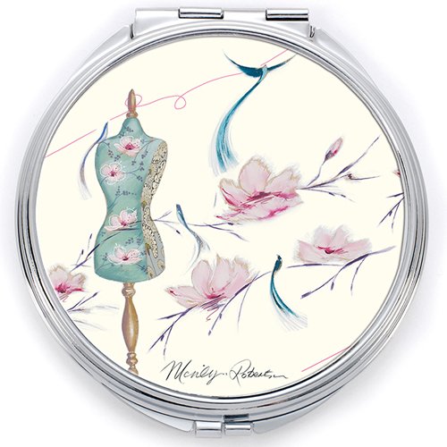 Preisvergleich Produktbild Maranda M3 Elegance Spiegel Magnolia Runde Taschenspiegel usm150