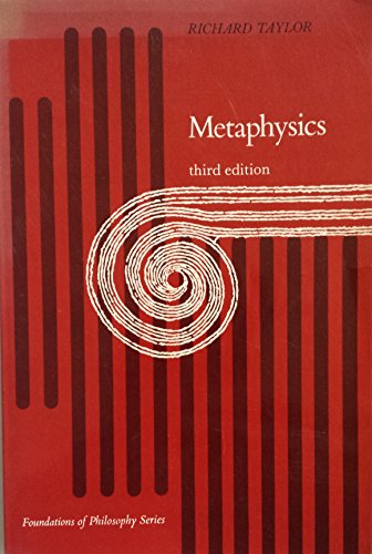 Metaphysics (Prentice-Hall foundations of philo... 0135784506 Book Cover
