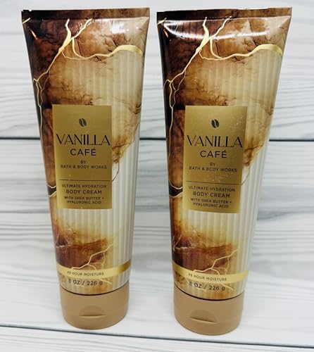 Bath & Body Works Vanilla Café Ultimate Hydration Body Cream 8 Ounces Pack of 2 - image 2