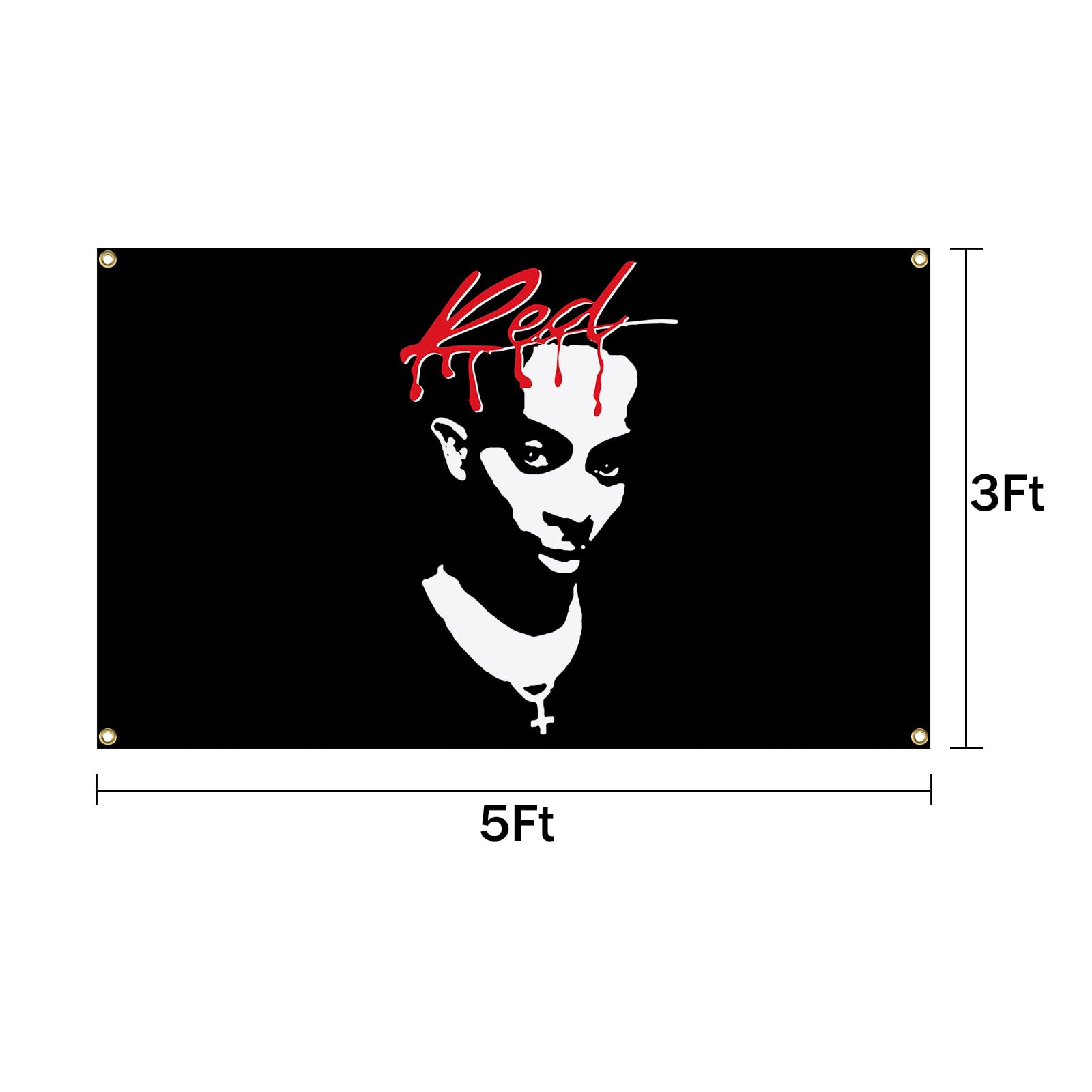 Playboi Carti フットボールスカーフ Playboi Carti フットボールスカーフ Carti Playboi - AM I Decorate