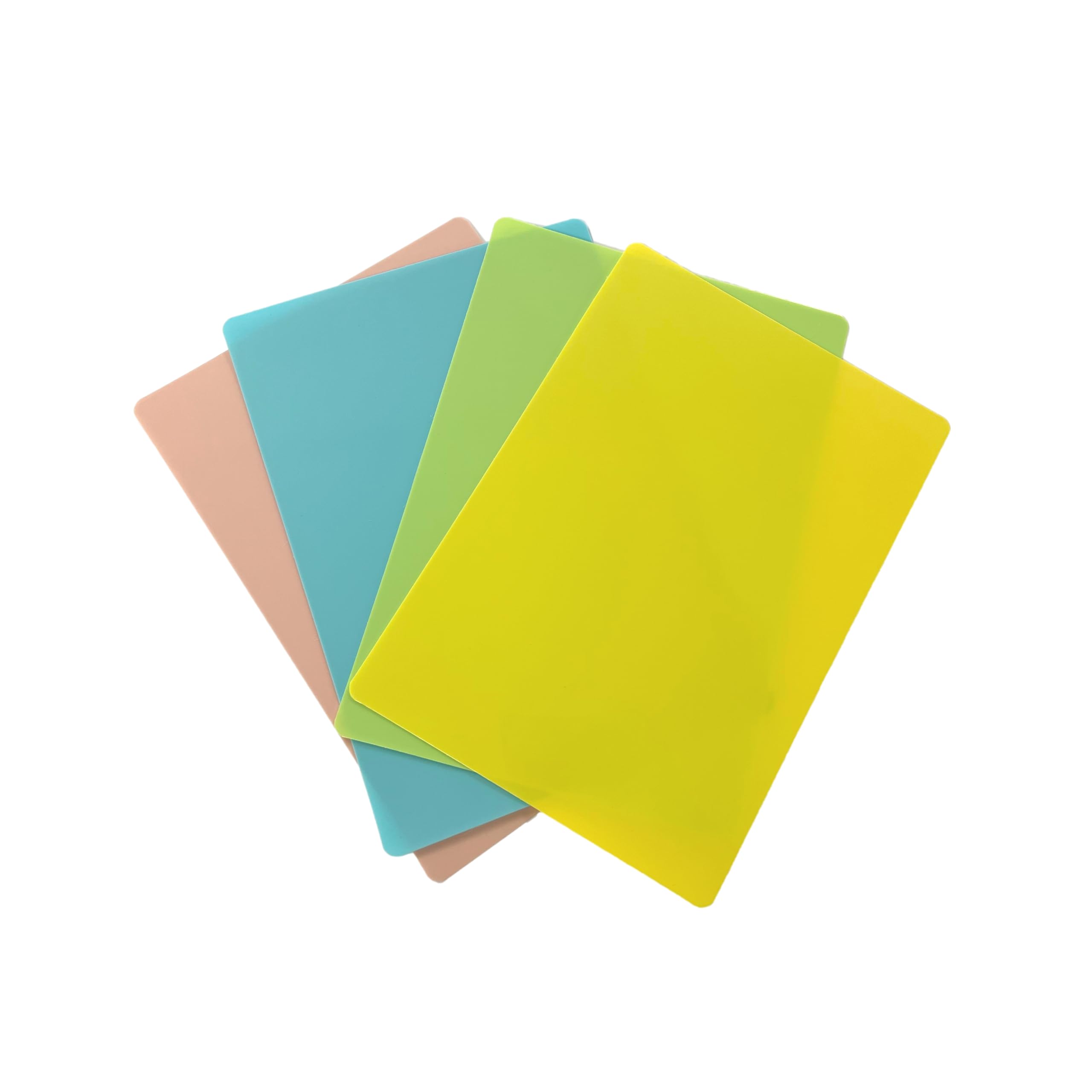 Pack of 12 A3 Assorted Coloured Whiteboards