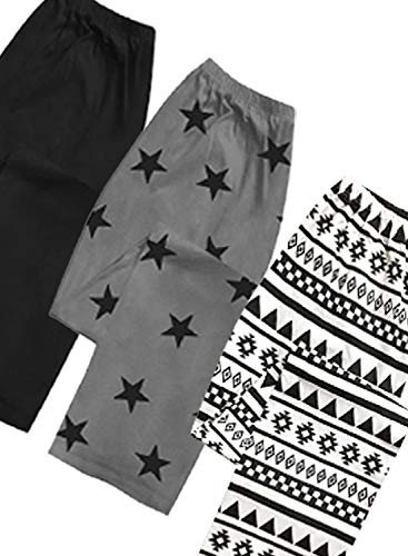 Image of A.T.U.N. (ALL THINGS UBER NICE) Womens Printed Cotton Casual Style Pyjama (Pack of 3)