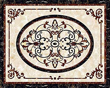 GlobalNiche Marble Tiles Tile parquet Wall Paper Painting Bathroom Mural self-Adhesive PVC Photo Wallpaper Contact-Paper Flooring Color 15451733 Dimensions 1m2