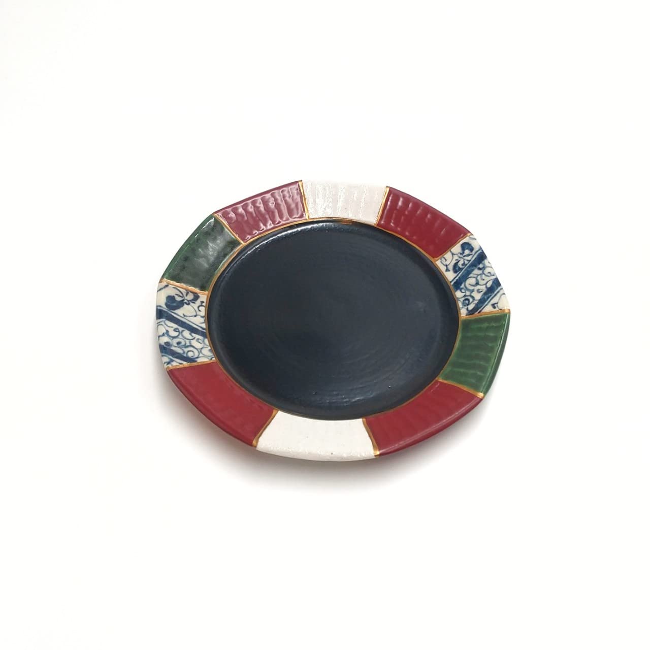 美濃焼小皿4枚　金継ぎ出来ます 美濃焼小皿4枚金継ぎ出来ます