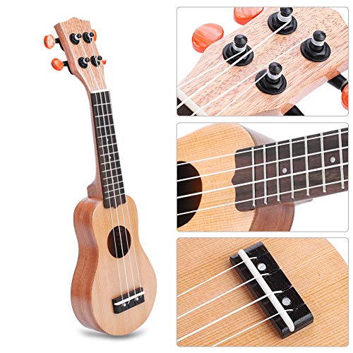 Ukulélé pour débutant 17 pouces Portable pin rouge ukulélé solide Mini guitare de voyage avec sac ukulélé de concert… - Les Beatles, Paul McCartney, John Lennon, RIngo Starr, George Harrison Ukulélé pour débutant 17 pouces Portable pin rouge ukulélé solide Mini guitare de voyage avec sac ukulélé de concert… – Image 5