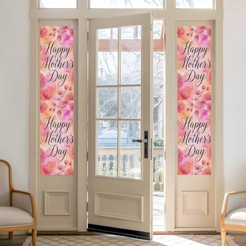 Window Privacy Film Frosted LBCASA 17.7x78.7 in Rojo miniatura 2