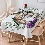 DRINNEN & DRAUSSEN - Durch die wasserabweisende Oberfläche lässt sie sich perfekt als Küchentischdecke, aber auch für den Einsatz am Balkon nutzen. Sie ist praktisch für den täglichen Gebrauch.