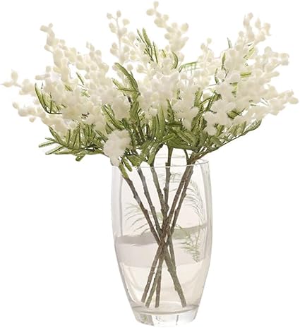 Amazon Kugusa ミモザ アカシア 造花 アーティフィシャル フラワー 枝垂れ枝 春 ブライダル 装飾 白色 3本 造花 オンライン通販 Amazon Kugusa ミモザ アカシア 造花 アーティフィシャル フラワー 枝垂れ枝 春 ブライダル 装飾 白色 3本 造花 オンライン通販