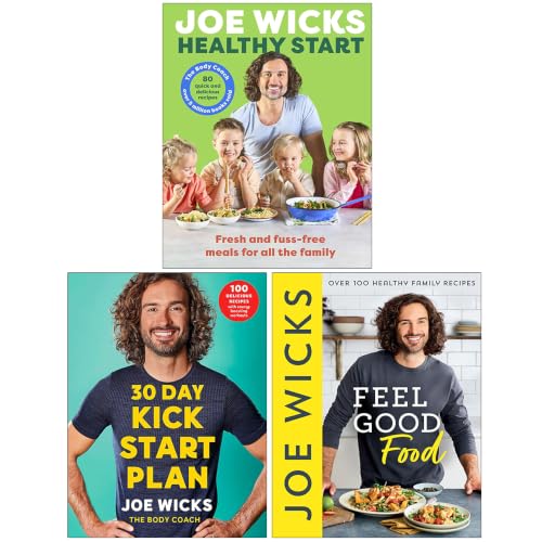 Joe Wicks Collection 3 Books Set (Healthy Start, 30 Day