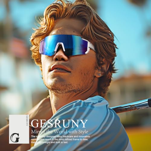 Image of Polarized Sport Sunglasses Men Women TR90 Lightweight UV400 | Polarized Sport Sunglasses with TR90 Lightweight Frame UV400 Lenses Fit for Cycling Running Fishing Outdoor Adventures