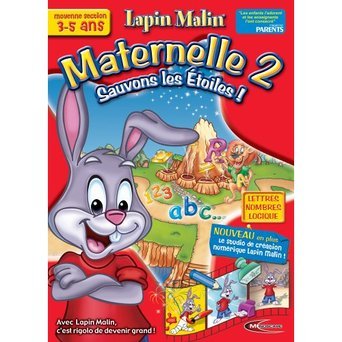 LAPIN MALIN : MATERNELLE 2 +KARAOKÉ 3-5 Ans (Sauvons Les Étoiles) (vf)