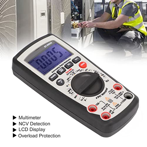 Multimètre numérique DT-9965H 6000 points avec LCD rétroéclairé pour testeur NCV