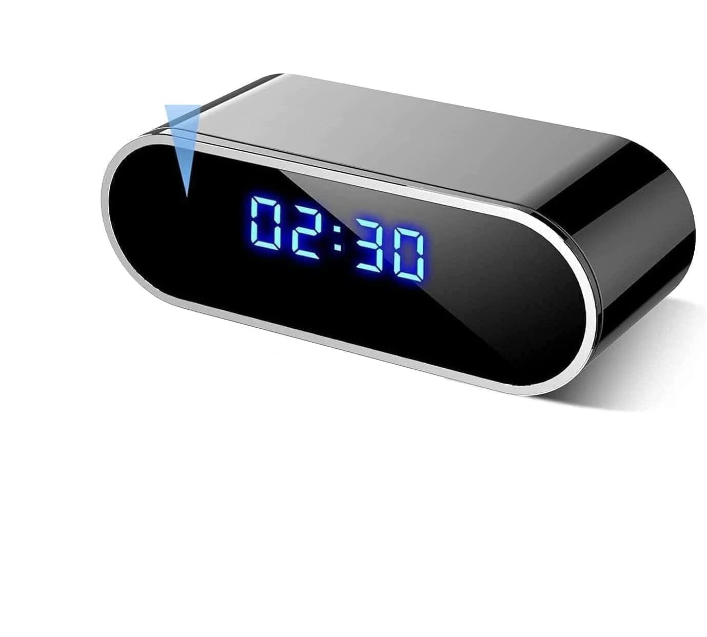 Sveglia Digitale con Telecamera Nascosta WiFi – Full HD, Rilevamento Movimento, Visione Notturna, Registrazione Loop, Controllo Remoto da App