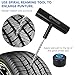 ST shengtuo Universal Portable Tire Repair Kit 62PCS - Easy to Use and Well Packaged, Ideal for Emergency Situations Perfect for Car, Autos, ATV, UTV, Truck, Motorcycle, RV, etc.