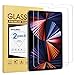 SPARIN New iPad Pro 12.9 (2017) / iPad Pro 12.9 Screen Protector, Tempered Glass/Multi-Touch Compatible/Bubble-Free/Anti-Scratch Screen Protector for 12.9-Inch iPad Pro (2015, 2017 Release)